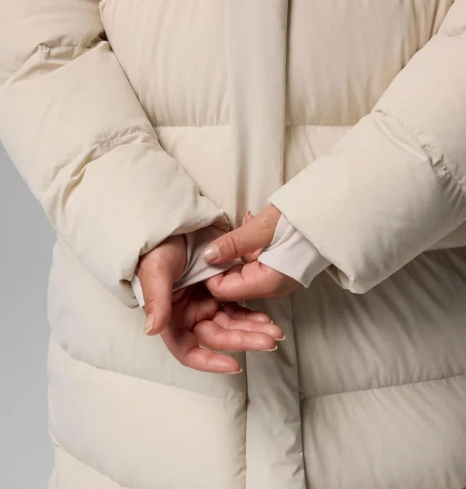 Women Amaze Puff™ Long Hooded Jacket – Plus Size