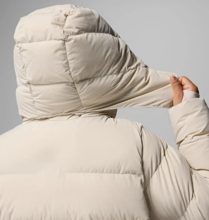 Women Amaze Puff™ Long Hooded Jacket – Plus Size