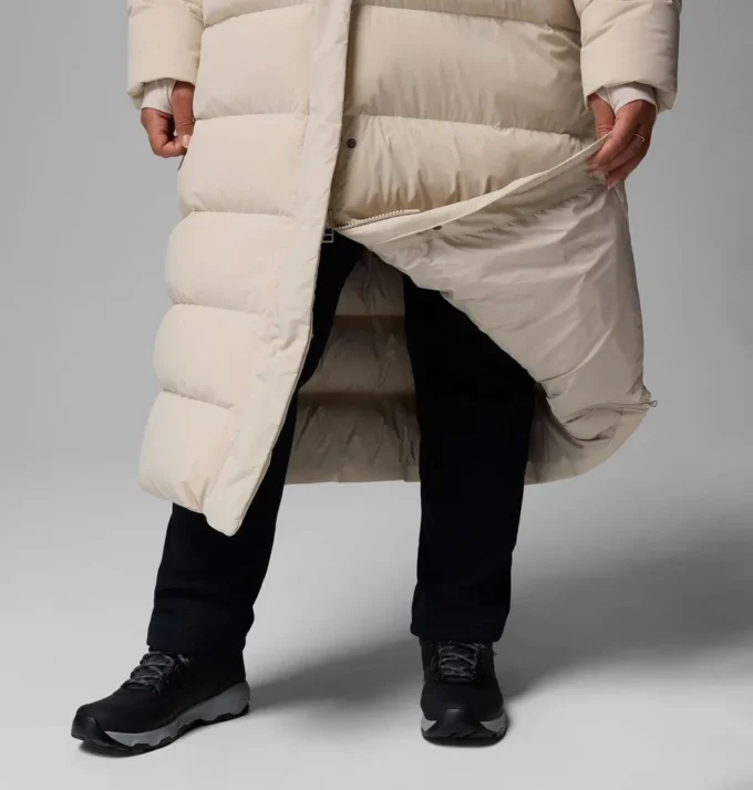 Women Amaze Puff™ Long Hooded Jacket – Plus Size