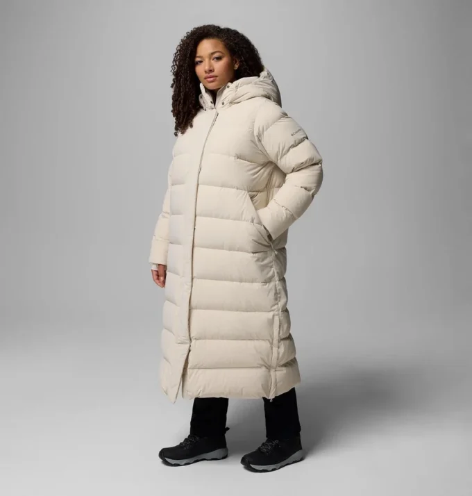 Women Amaze Puff™ Long Hooded Jacket – Plus Size