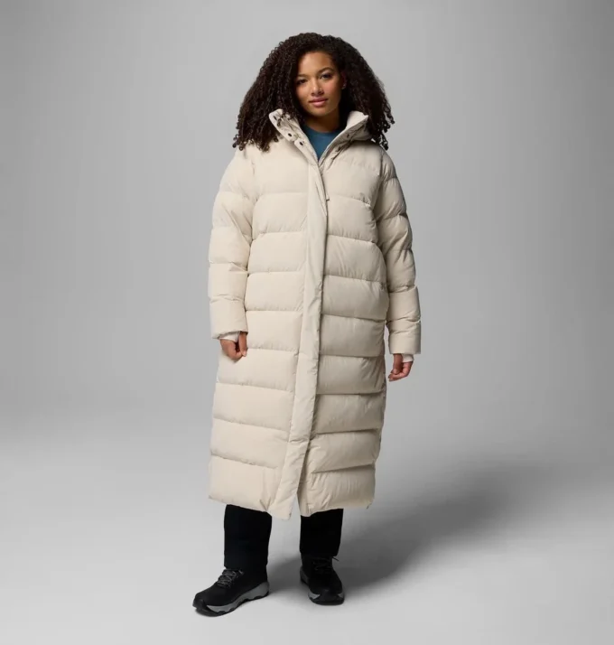 Women Amaze Puff™ Long Hooded Jacket – Plus Size
