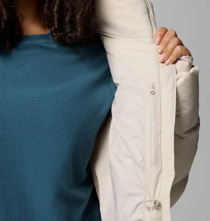 Women Amaze Puff™ Long Hooded Jacket – Plus Size