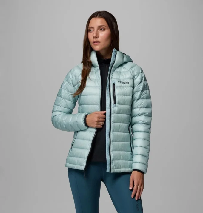 Women Arctic Crest™ Down Hooded Jacket Women Arctic Crest™ Down Hooded Jacket