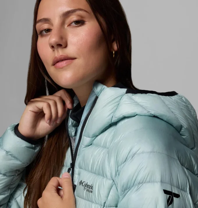 Women Arctic Crest™ Down Hooded Jacket Women Arctic Crest™ Down Hooded Jacket