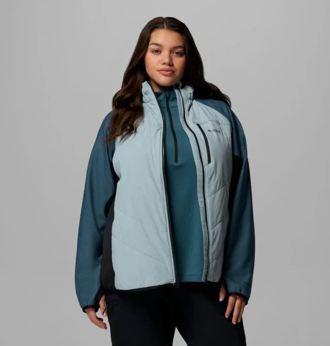 Women Arctic Crest™ Hybrid Full Zip – Plus Size Women Arctic Crest™ Hybrid Full Zip – Plus Size