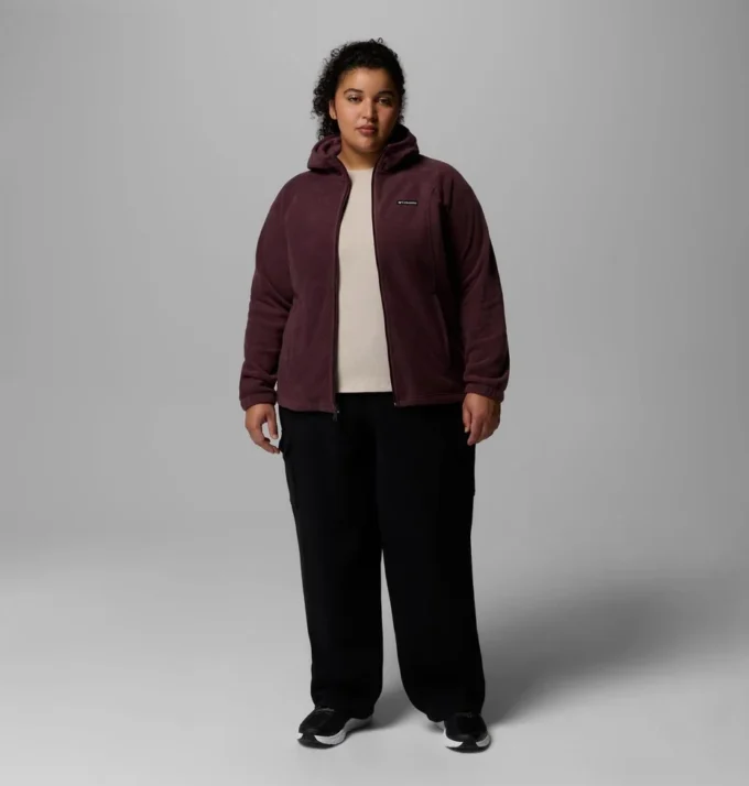 Women Benton Springs™ Full Zip Fleece Hoodie – Plus Size