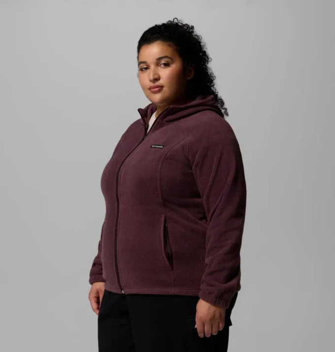 Women Benton Springs™ Full Zip Fleece Hoodie – Plus Size