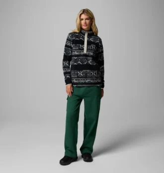 Women Benton Springs™ Printed Half Snap Fleece Pullover