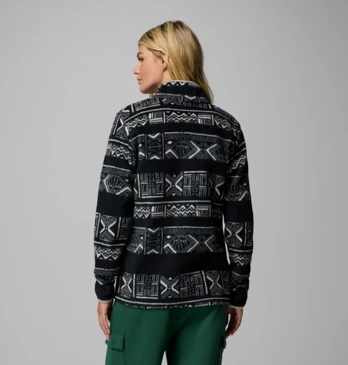 Women Benton Springs™ Printed Half Snap Fleece Pullover