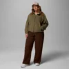 Women Benton Springs™ Relaxed Full Zip Fleece Jacket – Plus Size