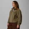 Women Benton Springs™ Relaxed Full Zip Fleece Jacket – Plus Size