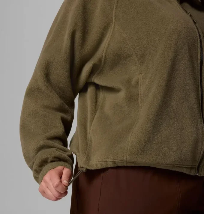 Women Benton Springs™ Relaxed Full Zip Fleece Jacket – Plus Size