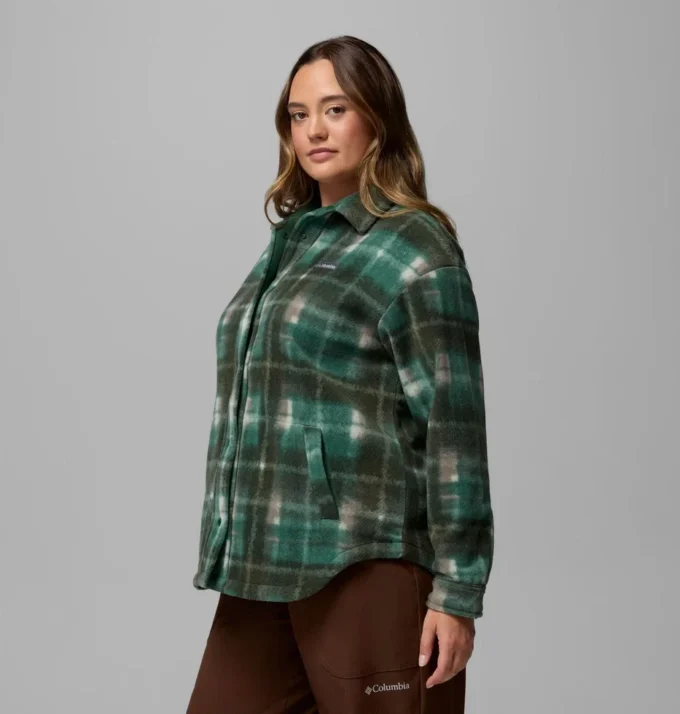 Women Benton Springs™ Shirt Jacket II – Plus Size