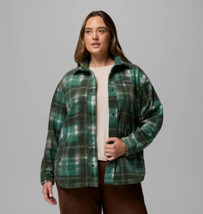 Women Benton Springs™ Shirt Jacket II – Plus Size