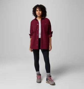 Women Blue Point Creek™ Corduroy Shirt Jacket