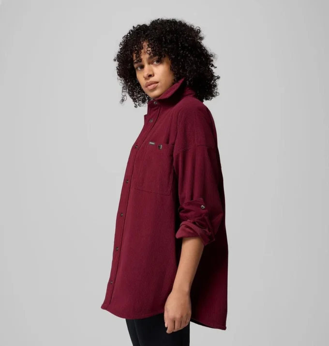 Women Blue Point Creek™ Corduroy Shirt Jacket