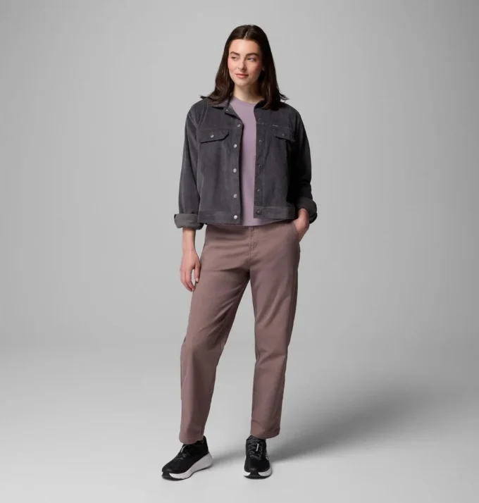 Women Blue Point Creek™ Short Corduroy Shirt Jacket