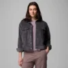 Women Blue Point Creek™ Short Corduroy Shirt Jacket