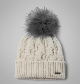 Women Boundless Days™ Cable Knit Pom Beanie