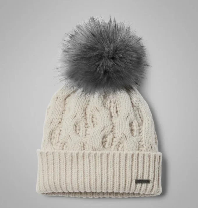 Women Boundless Days™ Cable Knit Pom Beanie