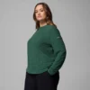 Women Brea Falls™ Grid Crew Long Sleeve Shirt – Plus Size Women Brea Falls™ Grid Crew Long Sleeve Shirt – Plus Size