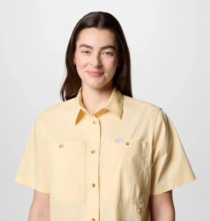 Women Brea Falls™ Woven Short Sleeve Shirt Women Brea Falls™ Woven Short Sleeve Shirt