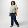Women Brea Falls™ Woven Short Sleeve Shirt – Plus Size Women Brea Falls™ Woven Short Sleeve Shirt – Plus Size