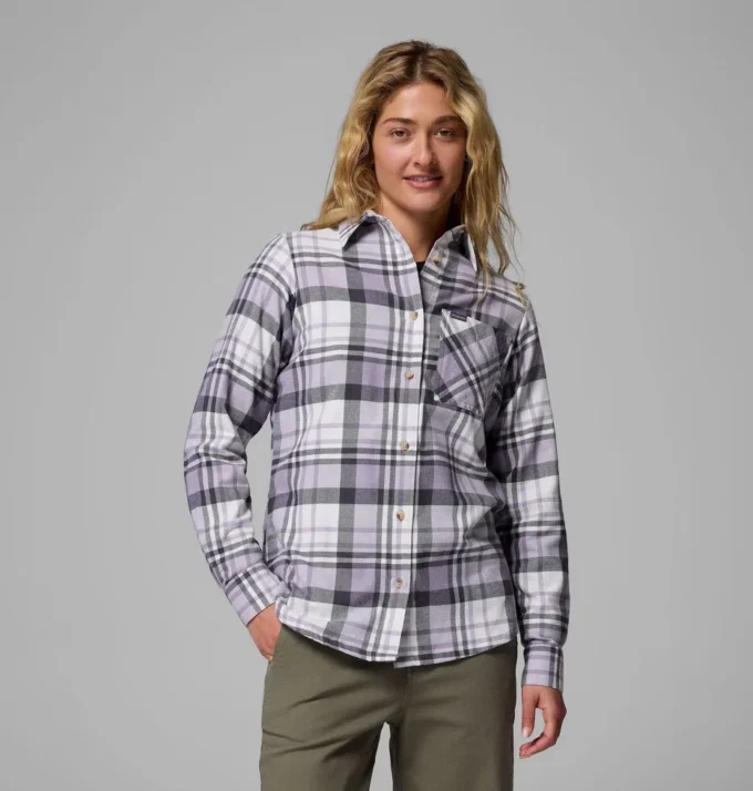 Women Calico Basin™ Flannel Long Sleeve Shirt