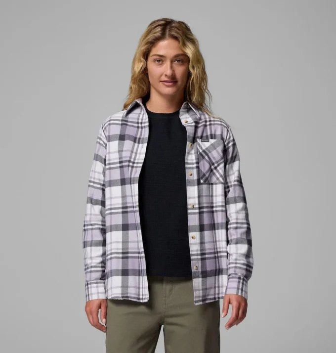 Women Calico Basin™ Flannel Long Sleeve Shirt