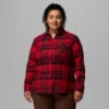 Women Calico Basin™ Flannel Long Sleeve Shirt – Plus Size
