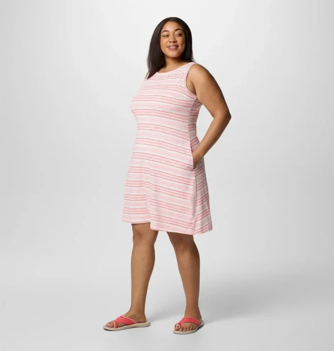 Women Chill River™ Printed Dress – Plus Size Women Chill River™ Printed Dress – Plus Size