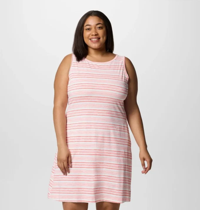 Women Chill River™ Printed Dress – Plus Size Women Chill River™ Printed Dress – Plus Size