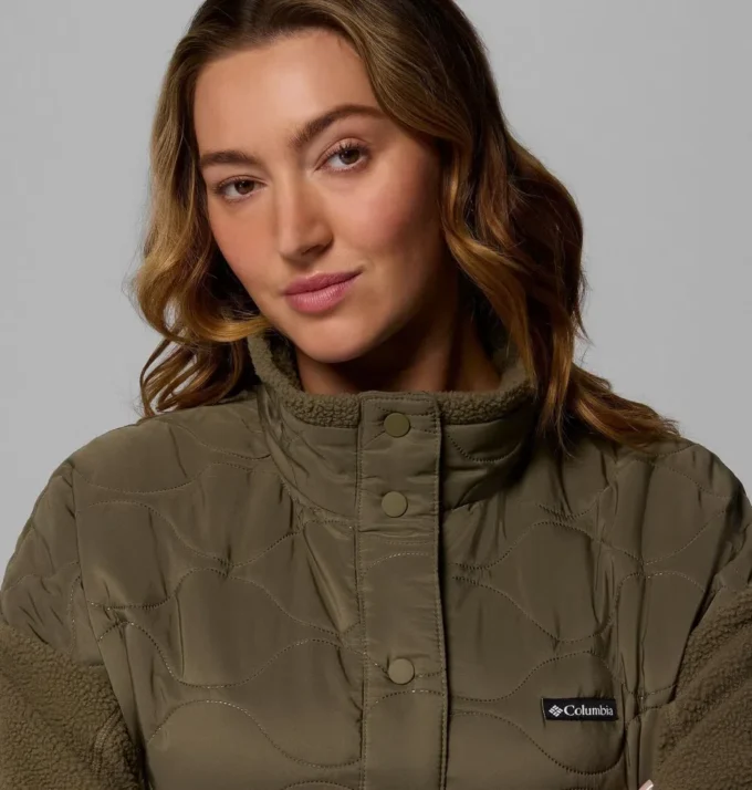 Women Cloud Point™ Long Fleece Jacket – Plus Size