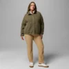 Women Cloud Point™ Snap Fleece Jacket – Plus Size