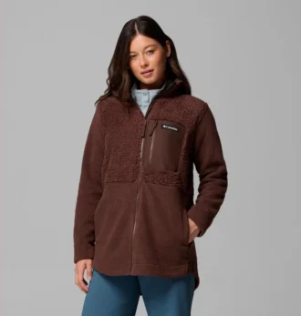 Women Columbia Lodge™ Sherpa Full Zip Fleece Jacket