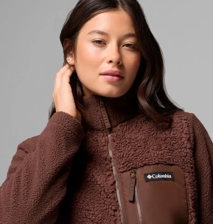 Women Columbia Lodge™ Sherpa Full Zip Fleece Jacket Women Columbia Lodge™ Sherpa Full Zip Fleece Jacket