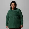 Women Columbia Lodge™ Sherpa Full Zip Fleece Jacket – Plus Size