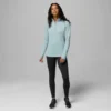 Women Crystal Leaf™ Omni-Heat™ Helix Half Zip Pullover Women Crystal Leaf™ Omni-Heat™ Helix Half Zip Pullover