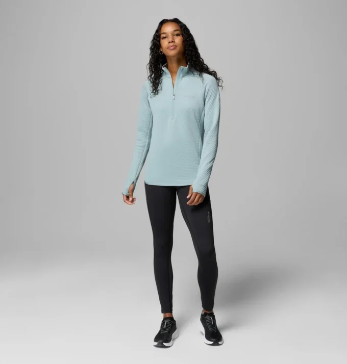 Women Crystal Leaf™ Omni-Heat™ Helix Half Zip Pullover Women Crystal Leaf™ Omni-Heat™ Helix Half Zip Pullover