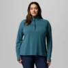 Women DriVenture™ Half Zip Shirt – Plus Size Women DriVenture™ Half Zip Shirt – Plus Size