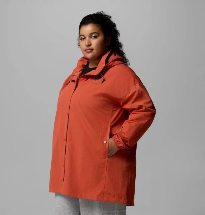 Women Eastmoreland™ Lined Long Jacket – Plus Size Women Eastmoreland™ Lined Long Jacket – Plus Size