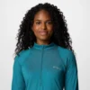 Women Endless Trail™ Half Zip Mesh Long Sleeve Shirt