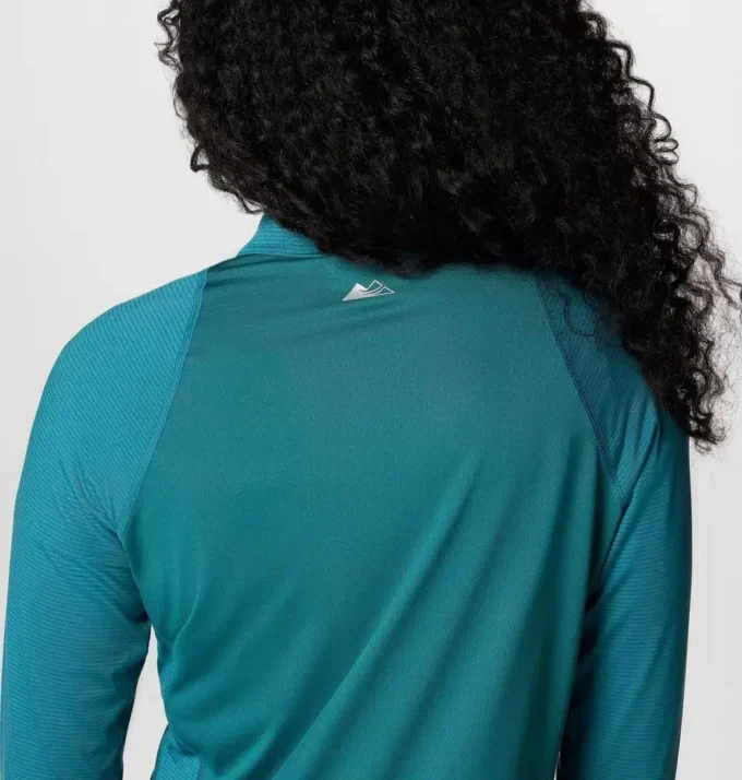Women Endless Trail™ Half Zip Mesh Long Sleeve Shirt