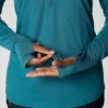 Women Endless Trail™ Half Zip Mesh Long Sleeve Shirt