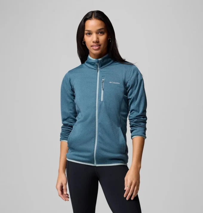 Women Essential Hike™ Grid Fleece Full Zip Jacket