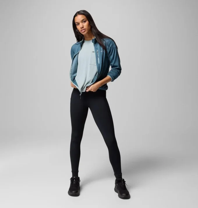 Women Essential Hike™ Grid Fleece Full Zip Jacket