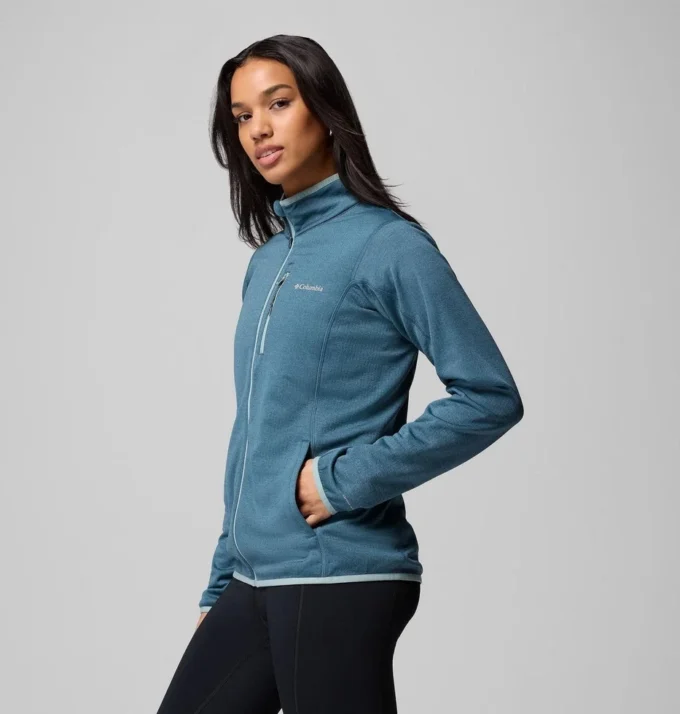 Women Essential Hike™ Grid Fleece Full Zip Jacket