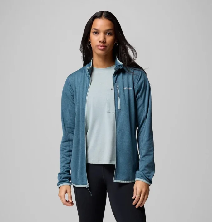 Women Essential Hike™ Grid Fleece Full Zip Jacket