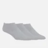 Women Flat Knit No Show 3pk Sock