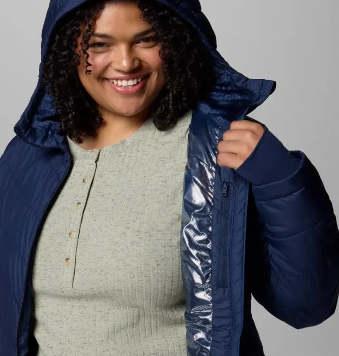 Women Heavenly™ Hooded Jacket – Plus Size Women Heavenly™ Hooded Jacket – Plus Size